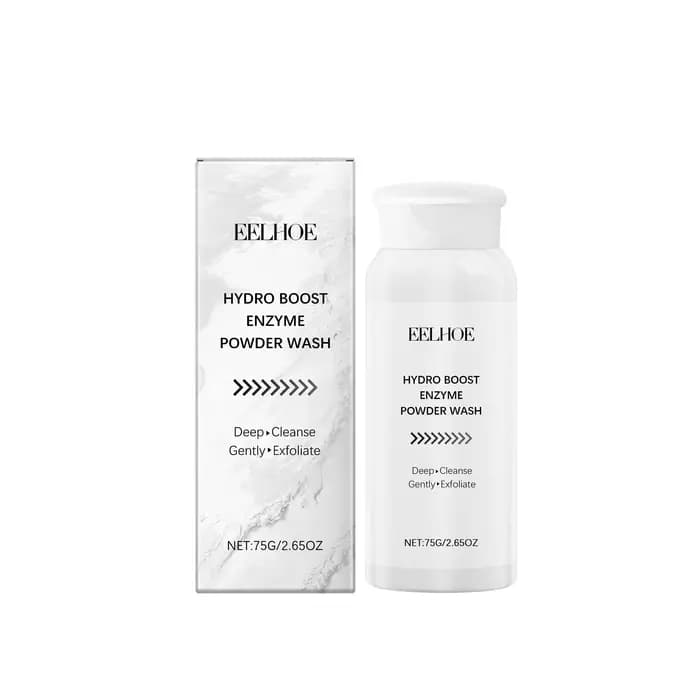 Poudre de lavage du visage enzymatique, 75g, nettoyant exfoliant doux pour peaux sensibles, élimine 