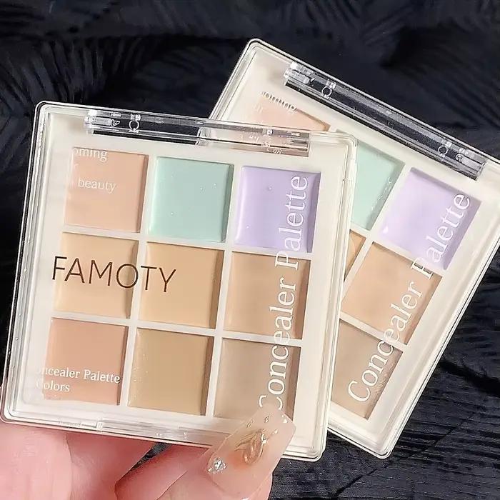 Palette de correcteurs 9 couleurs - Imperméable, résistant à la transpiration, couvrance totale - Co
