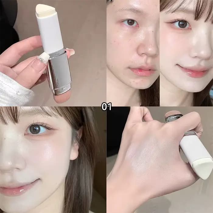 Bâton de fond de teint paresseux, maquillage correcteur hydratant et naturel, base de maquillage mat