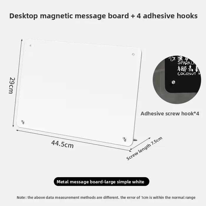 Tableau magnétique extra-large, feuille de planification réutilisable, type de bureau mural, adapté 