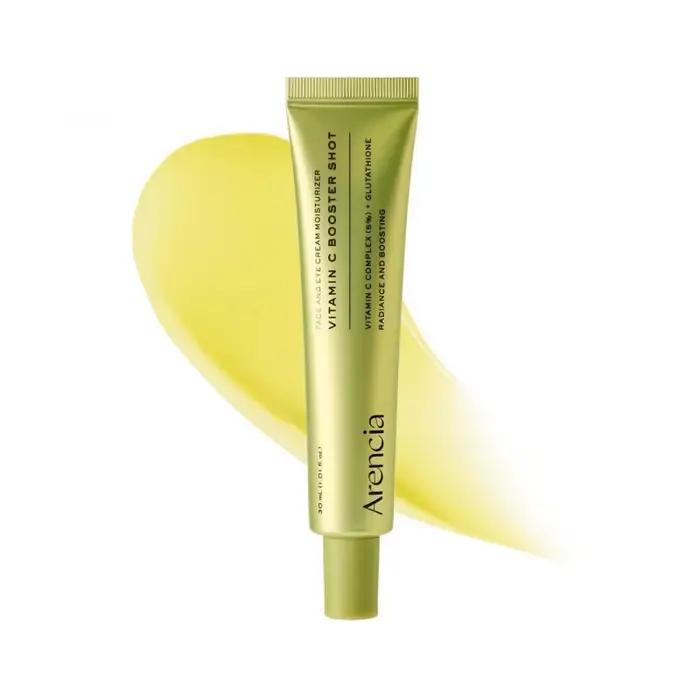 Crème pour les yeux Arencia Vitamin C Retinal Booster Shot, hydratant visage jour et nuit, anti-ride