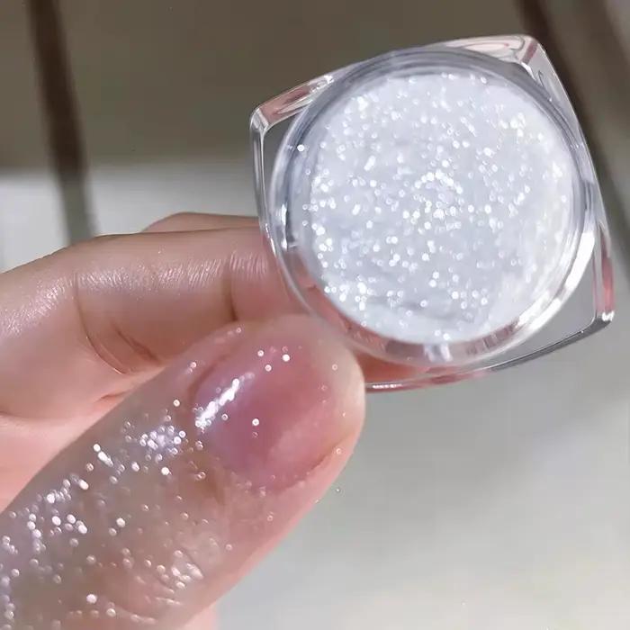 Poudre de Mica à effet nacré blanc diamant, pour résine époxy, Pigment de couleur naturelle pour la 