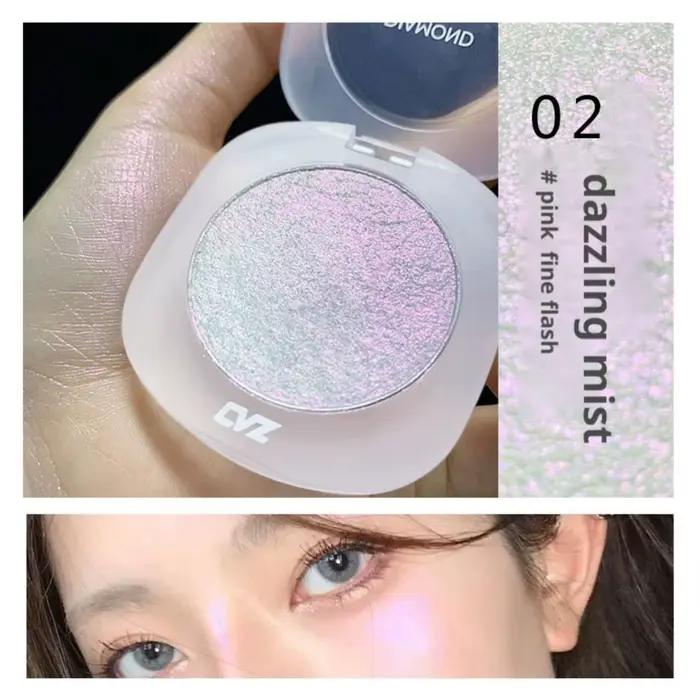 Palette de highlighters Diamond Glitter Mashed Potatoes, palette de highlighters pour éclaircir le c