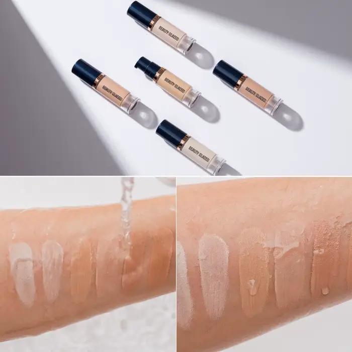 BEAUTY GLAZED Fond de teint liquide 6 couleurs