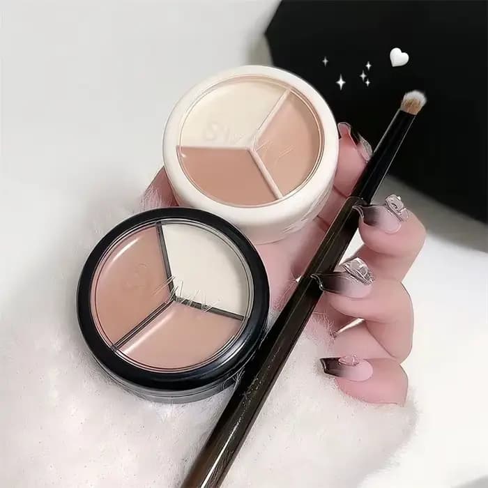 Crème anti-cernes 3 couleurs
