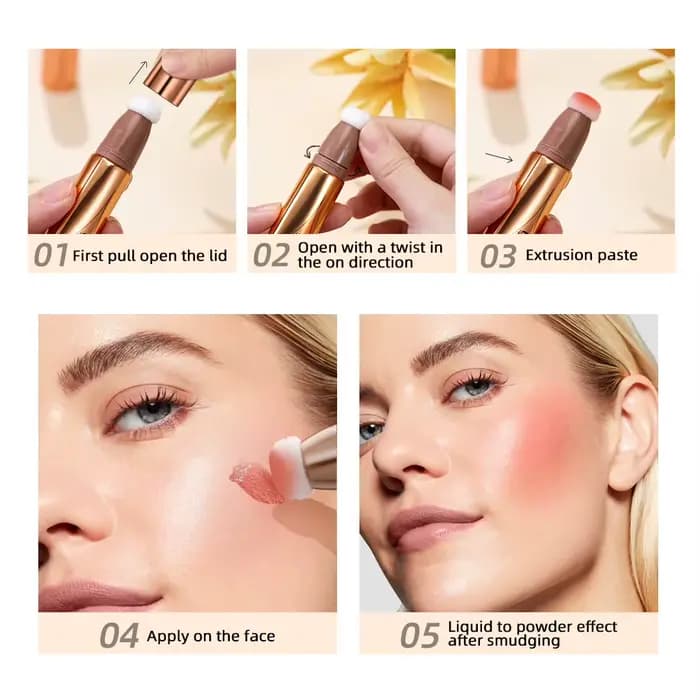 QIBEST Contour liquide avec applicateur de coussin