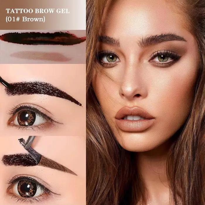 Gel imperméable pour embaudes sourcils