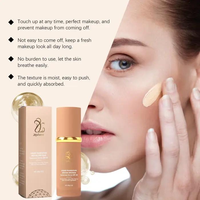 Fond de teint liquide Zephoco SPF50