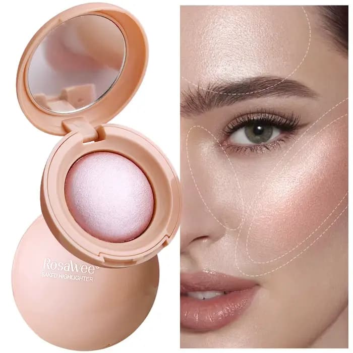 Highlighter à fini scintillant longue tenue et waterproof