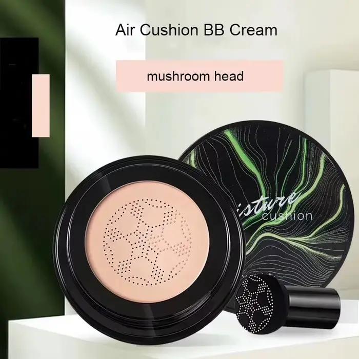 Coussin d'air tête de champignon CC crème fond de teint hydratant naturel correcteur blanchissant contrôle de l'huile