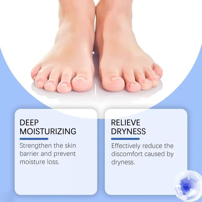 Crème pour les pieds à l'urée