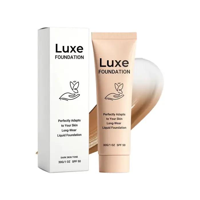 Fond de Teint Hydratant Longue Durée à Couleur Changeante, Base de Maquillage Naturelle, Couvrance Légère Quotidienne pour le Visage, Unifie le Teint Nude 2026