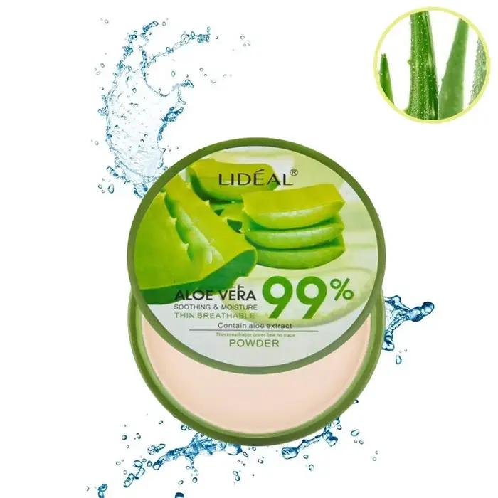 Poudre hydratante à l'aloe Vera pour le visage