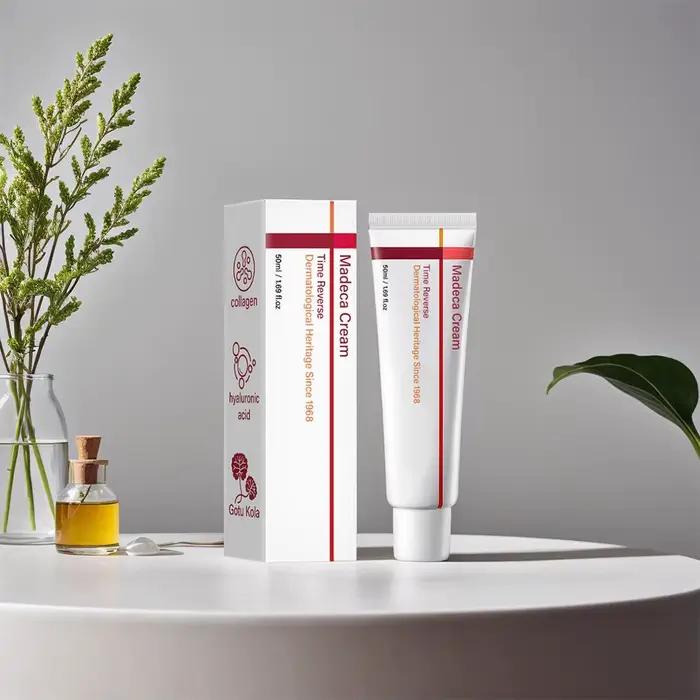 Crème Visage Anti-Rides 50ml Hydratante Raffermissante Anti-Âge Soin de la Peau Coréen pour Rides Fines Peau Sèche et Rugueuse