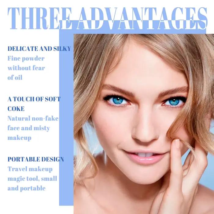 Poudre fixante mate pour le visage