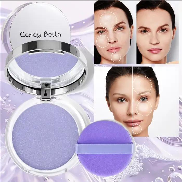 Candy Bella Violet Radiance Poudre fixatrice absorbant l'huile