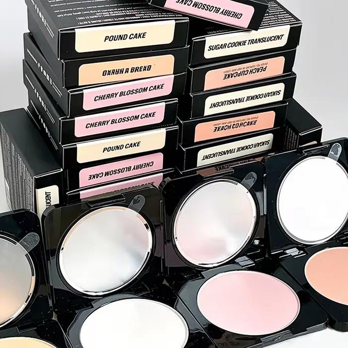 Poudre pressée multicolore 5 couleurs pour le visage
