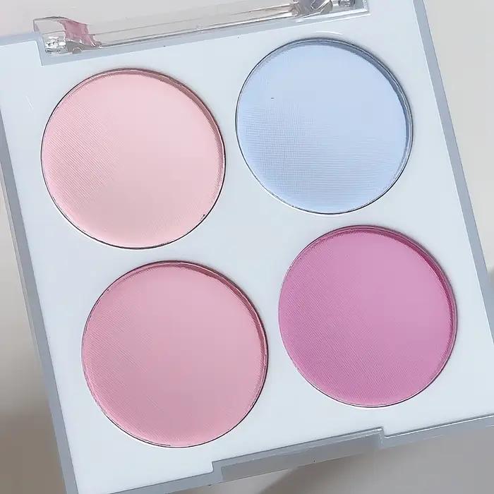 Palette de fards à joues en fil de bonbon