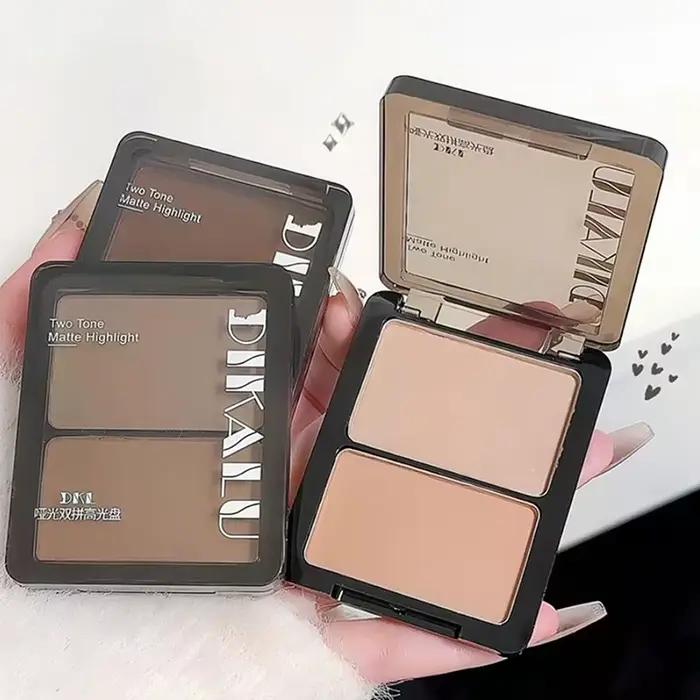DIKALU Palette 3D bronzant pour le visage cosmétique poudre d'ombrage