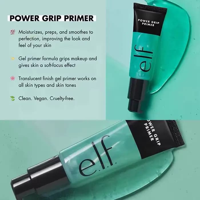 Elf Power Grip Primer Crème de base hydratante pour le visage