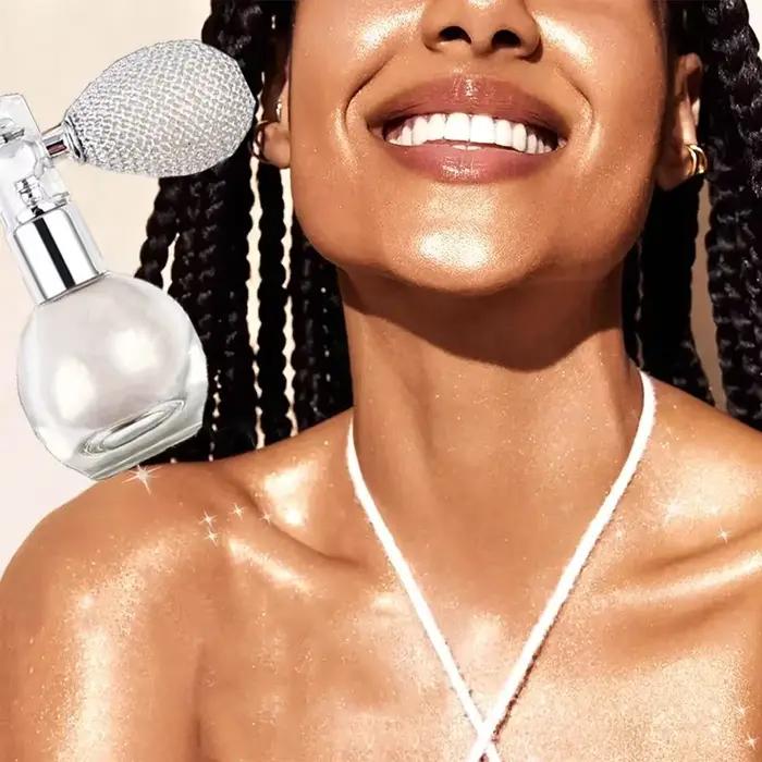 Poudre surligneuse en diamant