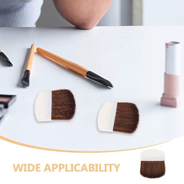 Lot de 3 mini-pinceaux de maquillage compacts