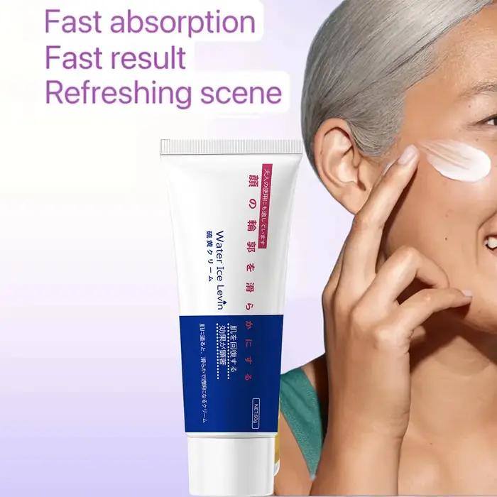 Crème visage au venin d'abeille au soufre et à la vitamine C – Formule hydratante et riche en nutriments pour une peau plus douce et sûre
