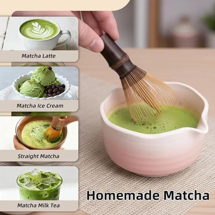 Fouet à matcha, fouet en bambou pour matcha, fouet traditionnel japonais artisanal pour une préparation authentique du thé