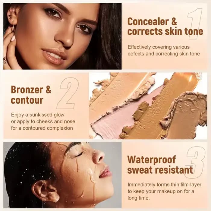 Palette anti-cernes 10 couleurs