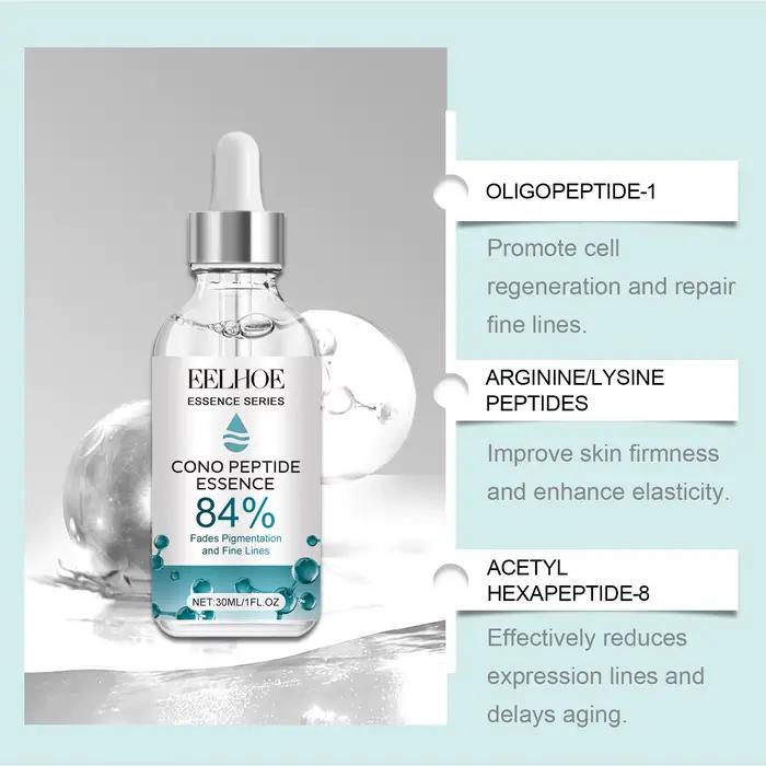 Sérum Visage à l'Acide Hyaluronique 84% Cono Peptide Essence : Atténue les Rides
