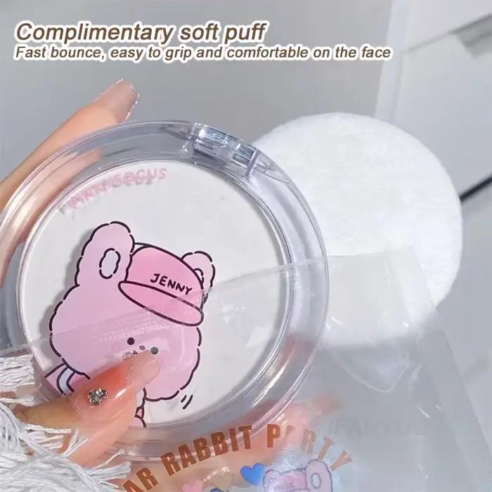 Poudre de maquillage mate pour le visage