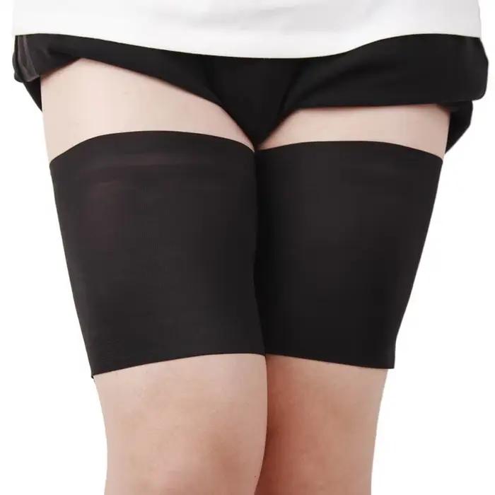 Bande de cuisse Anti-friction d'été, douceur et soyeuse, deux bandes de silicone antidérapantes, empêchent le confort des frottements intérieurs de la cuisse, livraison directe