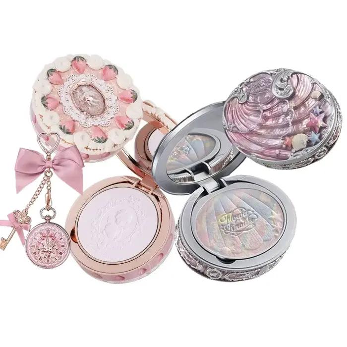 Flower Knows fraise Cupidon Collection ensemble de maquillage poudre pressée solide parfum Kit