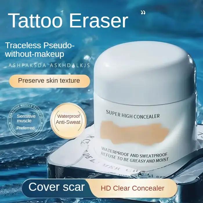 Correcteur imperméable à couverture complète pour tatouages