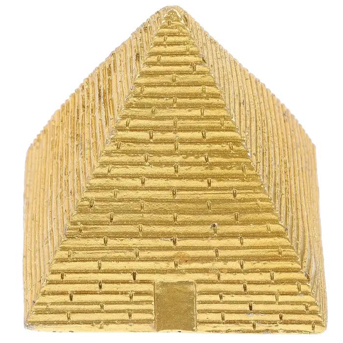 Pyramide Égyptienne Miniature en Résine, Modèle de Table de Sable, Décoration de Bureau et de Maison