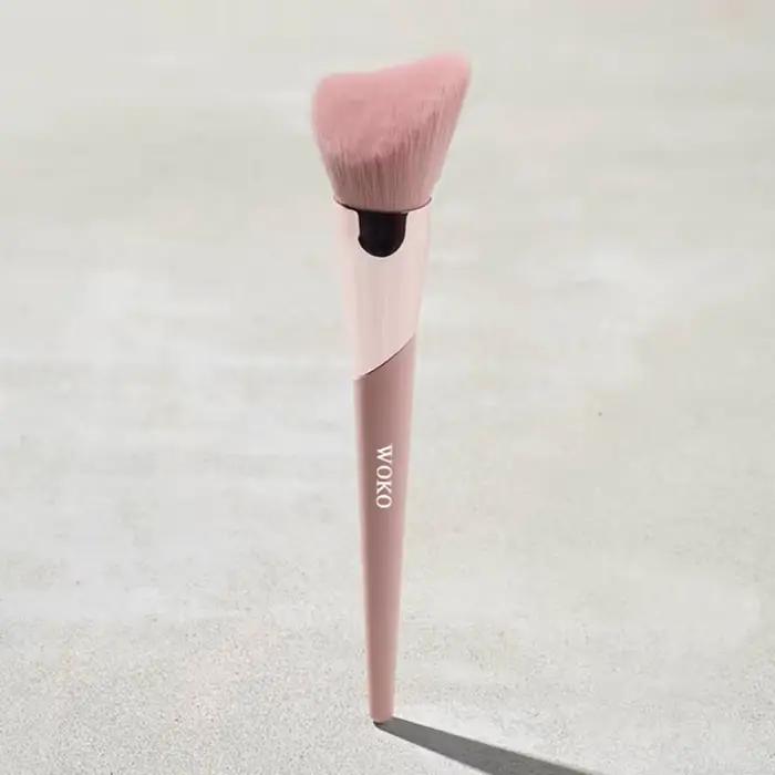 1 pièces pinceau de maquillage visage Contour poudre fond de teint bronzant crème Blush fard à paupières tache Eyeliner mode Fenty Style outil de beauté