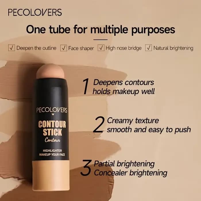 Bâton bronzant pour surbrillance du visage