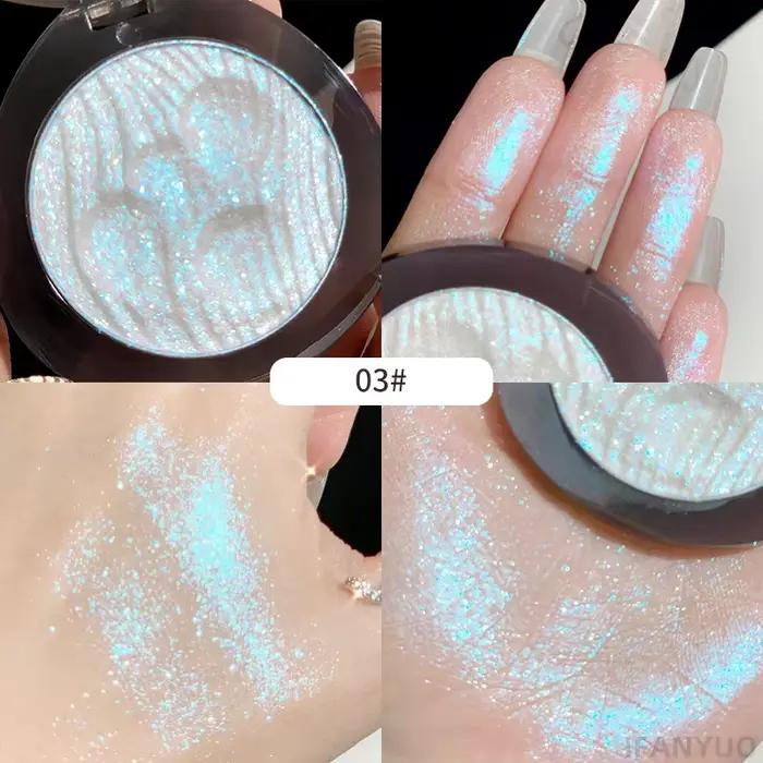 Aurora surligneur crème perle brillant clair haute brillance poudre paillettes Contour du visage miroitant illuminateur éclaircir maquillage cosmétiques