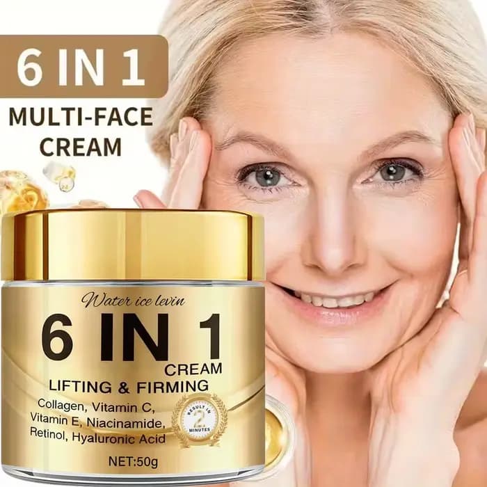 Crème anti-rides 6 en 1