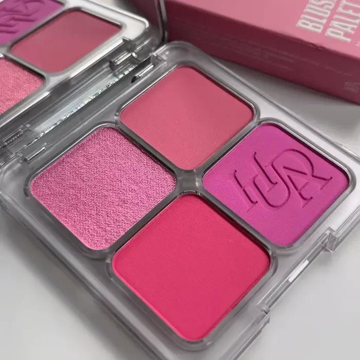 Palette de fards à joues Huda Easy 4 couleurs de luxe