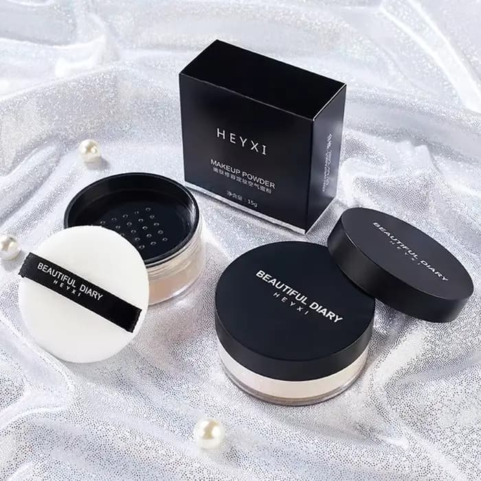 Poudre de maquillage anti-transpiration pour le visage