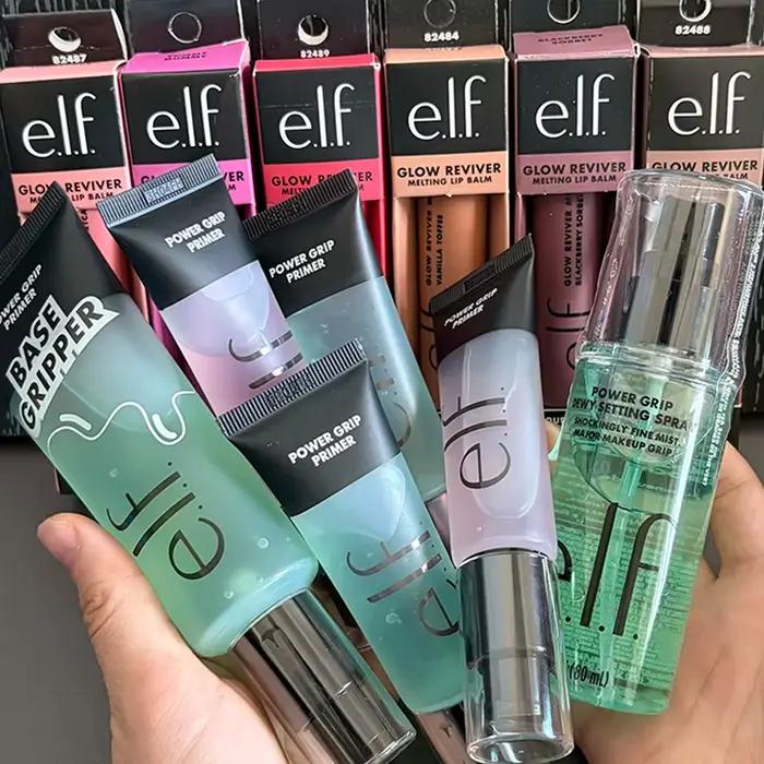 75ml ELF Power Grip Primer Jumbo Texture Rafraîchissant Facilement Absorbable Hydratant Raffermissant Purifiant Lissant Soin du Visage