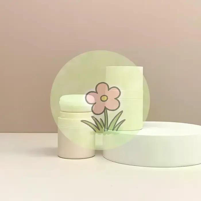 1 pièce Mini boîte vide rechargeable de 10 ml pour poudre libre avec houppette