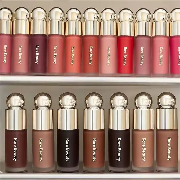 Coffret Maquillage Luxe Rare Beauty : Bronzer Liquide, Blush Liquide, Stick de Contouring Longue Tenue et Imperméable – Tendance et Populaire