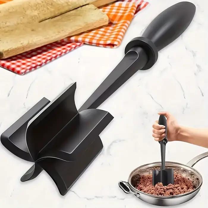 1 pièce Hachoir à viande manuel domestique, mixeur à riz, broyeur à viande, pilon à viande, outil de cuisine