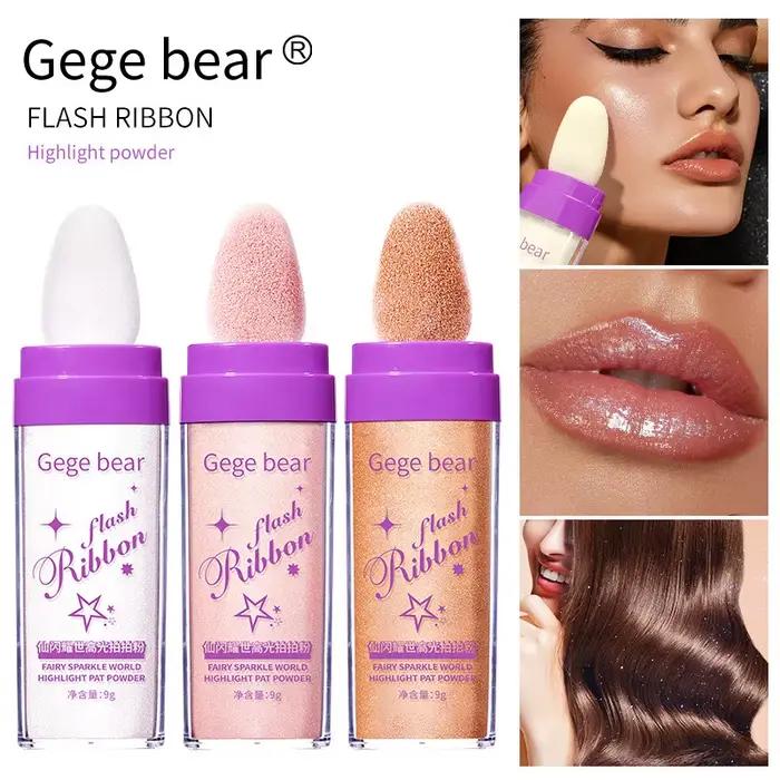 Surligneur poudre blanc clair De lune Polvo De Hadas paillettes miroitant Contour ombrage illuminateur pour femmes visage corps maquillage