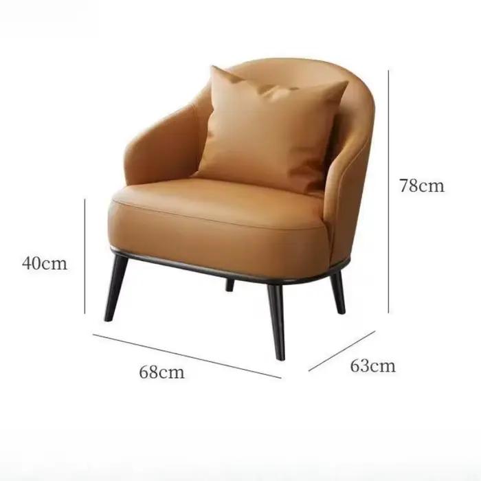 Sol confortable chaise dos soutien moderne chaise longue paresseux italien fauteuil Muebles Para El Hogar meubles de salon