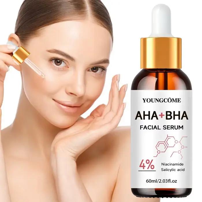Sérum raffermissant à l'acide salicylique pour un teint équilibré et sans défauts pour peaux sensibles occasions quotidiennes et spéciales