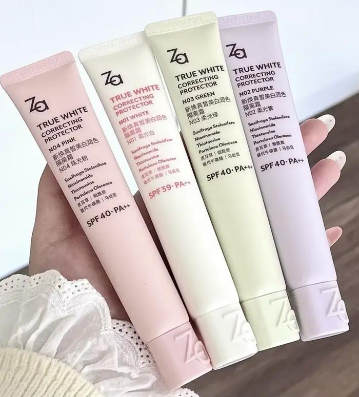 Crème isolante correctrice éclaircissante Za True White 35g pour peaux émaillées