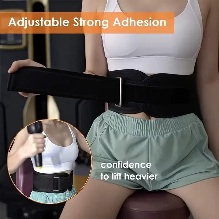 Ceinture de soutien du dos pour femmes et hommes, soulage les maux de dos, fournit un soutien lombaire tout autour pour la salle de sport, les sports de plein air